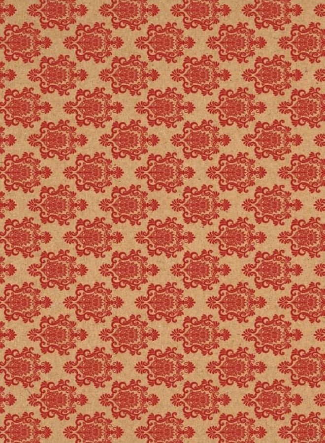 FIRST CLICK ورق تغليف هدايا ديوالي من فيرست كليك®، 5 أوراق | ورق فاخر 90 جرام/متر مربع، تصميم بوجا متعدد الألوان | ورق هدايا كبير الحجم 48.5 × 69 سم لأعياد الميلاد، ديوالي، حفلات الزفاف، ذكرى الزواج، عيد الميلاد، هدايا التوزيع، ديوالي وجميع المناسبات - Image 3